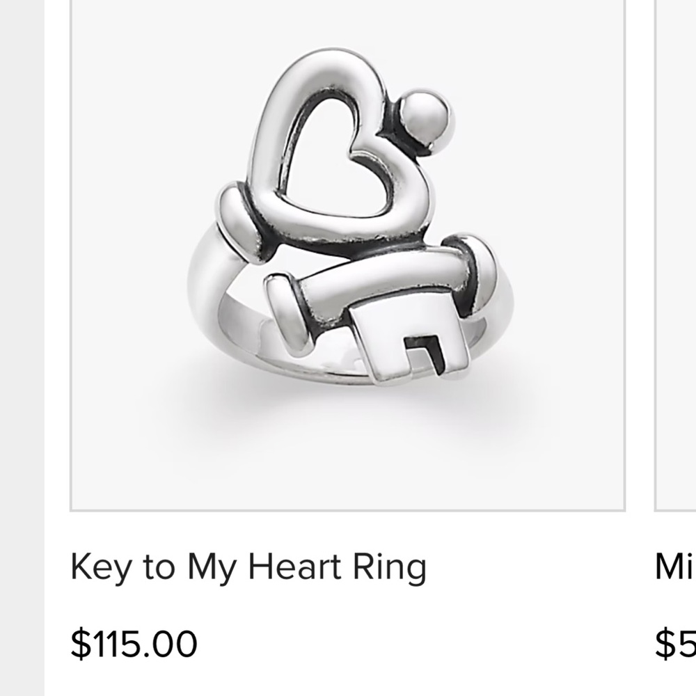 USED james avery ring